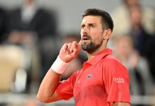 Novaka sinoć sa tribina bodrila kuma u koju je ceo stadion gledao: Nema zanosnije Bosanke od nje, na isklesanom telu joj svi zavide i veoma je obrazovana