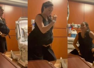 Video Megan Markl srušio internet: Trudna do zuba dok pokušava da izazove kontrakcije, a princ Hari je hit