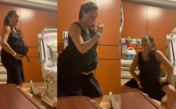 Video Megan Markl srušio internet: Trudna do zuba dok pokušava da izazove kontrakcije, a princ Hari je hit