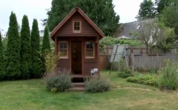 Žena je napravila kuću od 8 kvadrata i iskoristila svaki milimetar: Nećete verovati kako izgleda unutrašnjost