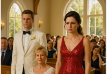 Naterali je da obuče crveno na venčanju – a onda je sve iznenadila