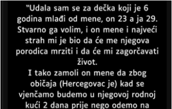 “Udala sam se za dečka koji je 6 godina mlađi od mene…”