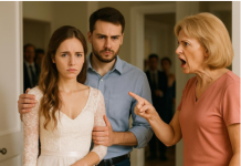 Rekla mi je da sam samo „gost“ u vlastitoj kući — a onda se njen sin pojavio iza nje