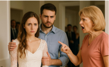 Rekla mi je da sam samo „gost“ u vlastitoj kući — a onda se njen sin pojavio iza nje