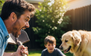 Hteo je da uspava psa jer je “ugrizao” njegovog sina: Onda je video snimak sa nadzorne kamere i shvatio da je pas spasio dečaku život.