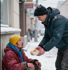 Pomogao sam čovjeku na ulici, a on se pojavio kad mi je najviše trebalo