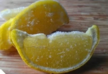 Koristeći smrznuti limun recite zbogom dijabetisu, prekomjernoj težini