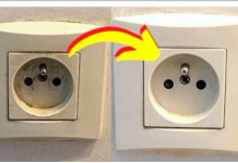 Trik za čišćenje prljave i ŽUTE električne utičnice (i da godinama izgleda kao nova)!