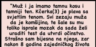 ‘Muž želi uraditi test da utvrdi očinstvo’