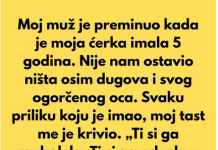 Moj muž je preminuo kada je naša ćerka imala 5 godina, i ostavio me sa dugovima…