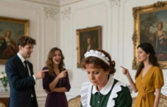 Služavka skinula kecelju i ućutkala celu salu: istina o njenom identitetu šokirala sve