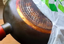 Samo stavite staru, prljavu tavu u plastičnu vrećicu: Zagoreli ostaci će se otopiti u trenu!