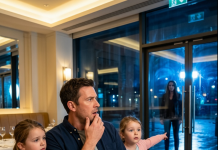 Čekao je sastanak u restoranu – a onda su dvije djevojčice promijenile sve