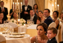 Tišina ispod stola: svadbena noć koja je razotkrila skrivenu prijetnju