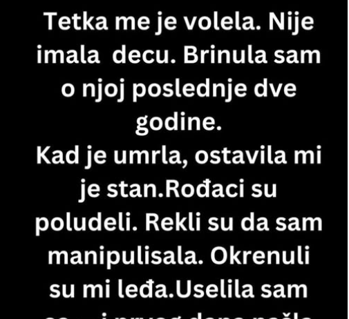 Nasledila sam stan, porodica me se odrekla, ali prava istina je bila sakrivena u kuhinji..