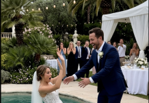 Mladoženja me gurnuo u bazen tokom svadbe i počeo se smijati — nije očekivao šta ću uraditi pred 200 gostiju.