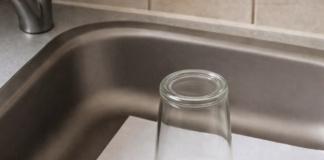 Nećete verovati šta se dešava ako ostavite okrenutu čašu i parče papira u sudoperi pre odmora