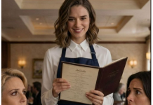 Radila sam kao konobarica da preživim — godinama kasnije moja porodica me nije prepoznala