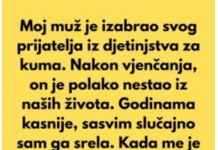 Moj muž je izabrao svog prijatelja iz djetinjstva za kuma…
