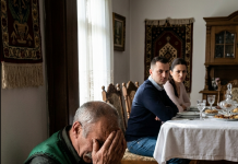 Sin je terao starog oca da jede sam u ćošku iz drvene činije, a onda mu je njegovo dete priredilo lekciju od koje je zanemeo