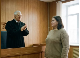 Na razvodu braka, Marina je, uz smeh svog muža, mirno predala svu svoju imovinu njemu. Ali kada je sudija shvatio razlog njenog postupka, aplaudirao joj je ustajući